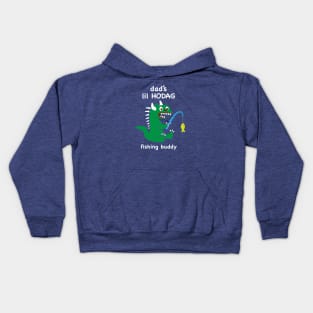 Lil Hodag - Dad’s Lil Hodag Fishing Buddy Children’s Character Kids Hoodie